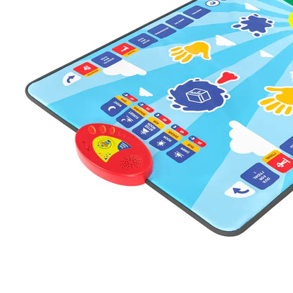 Kids Interactive Prayer Mat (Blue) | Learn Salah Step by Step