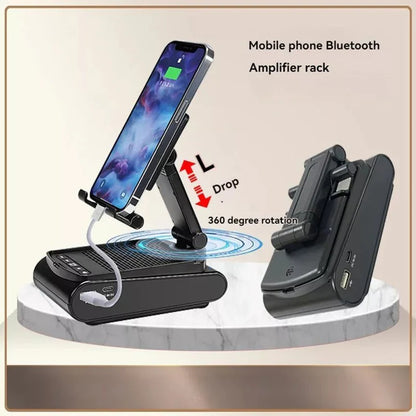 Mobile Holder With Speaker